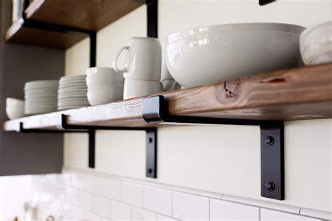 kitchen shelves with metal brackets|finding brackets for kitchen shelves.